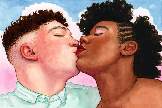 Love is Love – Queer Kiss – Lovers – Pride