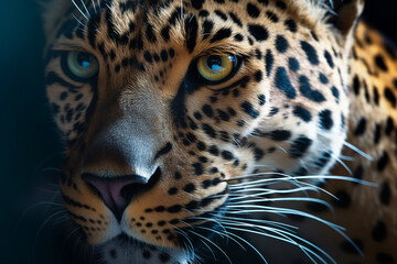 Fototapeta na wymiar Im Zauber des Leoparden