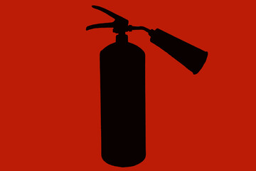 fire extinguisher vector