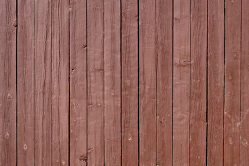 Naklejka premium brown wooden fence