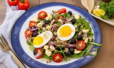 salad with cheese