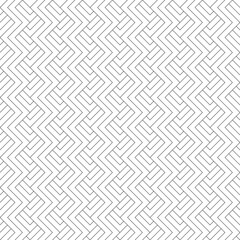 Vector seamless pattern. Modern stylish texture. Monochrome, linear abstract background.