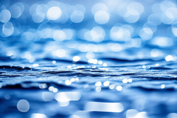 water background, smooth surface, close up, bokeh