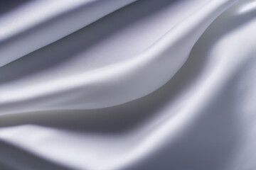 silk fabric background texture, with realistic shadow