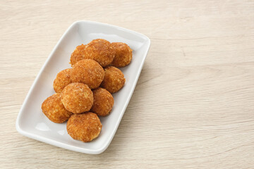Palm Sugar Cheese Cookies, made from flour, butter, egg, cheese and palm sugar. Popular during Idul Fitri in Indonesia
