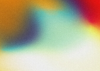 くすんだレトロカラー（白や黄色や赤）の外壁のようなヴィンテージ風ノイズ入りグラデーション背景。A gradation background with vintage-style noise like an outer wall in dull retro colors (white, yellow, and red).