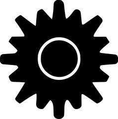 black individual sun icon, simple brightness intensity put flat design vector pictogram, infographic vector for app logo web website button banner ui ux interface elements isolate on white