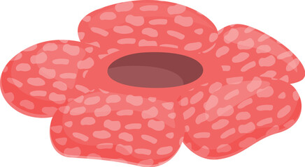 Asian flower icon cartoon vector. Floral plant. Botany blossom