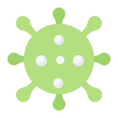 Viruses Flat Icon
