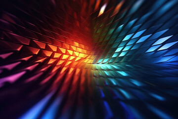 Ultra futurist tech abstract background. Generative AI