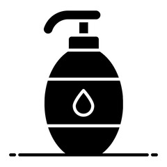 Liquid Soap Glyph Icon