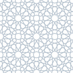 A seamless pattern with Arabic ornament