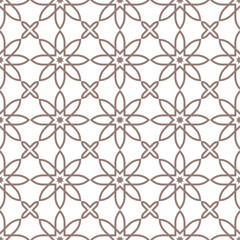 Seamless pattern with a flower pattern