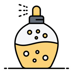 Perfume Line Color Icon
