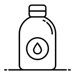 Desinfection Thin Line Icon