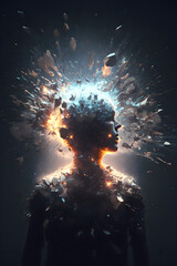 Credible_exploding_headache_volumetric_lighting_cinematic_light