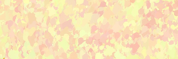 Fototapeta na wymiar Abstract painted background in yellow and pink colors, pain spots. Art Brushed Banner. Delicate pastel colors.