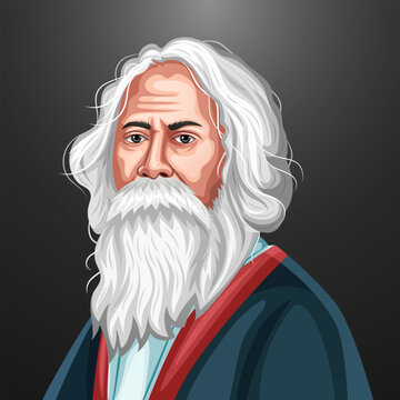 Indian famous Bengali polymath worked as a poet, writer, composer, painter, and reformer Rabindranath Tagore.  Jayanti celebration on 7th May.