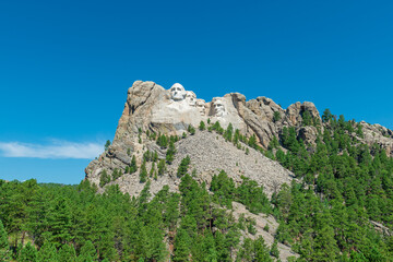Mount Rushmore national memorial, South Dakota, USA.