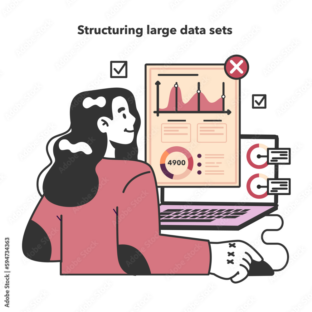 Poster bid data structuring. data science and optimization for machine