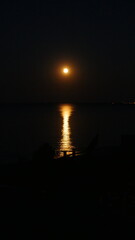 Moonrise Over Bay