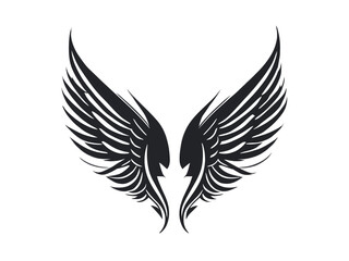 eagle wings icon vector