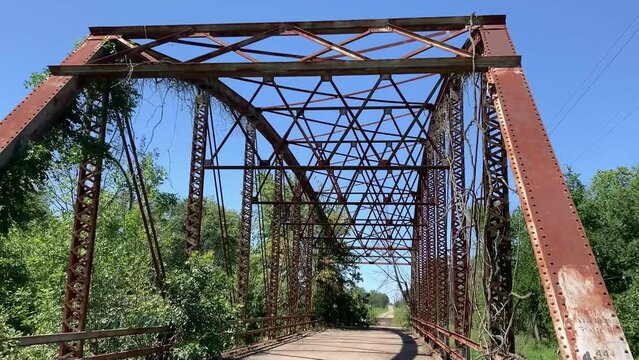 Abandoned Bridge on Route 50 along the Loneliest Road in America on Highway 50 - US 50 across the USA