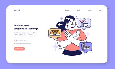 Eliminate some categories of spendings to optimize your expenses.