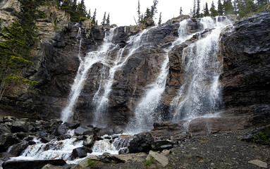 Tangle Falls, Jasper, Alberta, Canada
