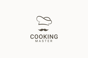 cooking master logo vector icon illustration