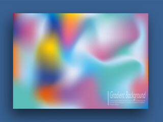 Gradient background, color blur. Template for interior, prints, decorations, creativity and web design. The basis for posters, posters, covers and creative ideas