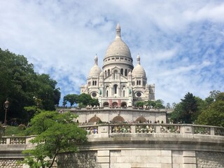 Fototapeta premium Sacre Coeur Basilique Paris France