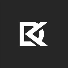 creative DK logo designs Vector illustrations