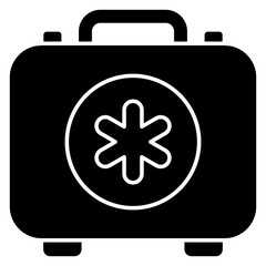 Vector design of first aid kit