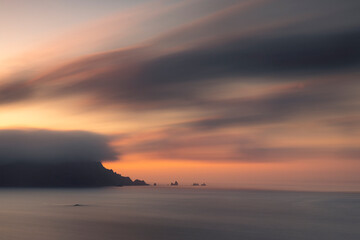 Obraz premium Atardecer Costa de la Muerte
