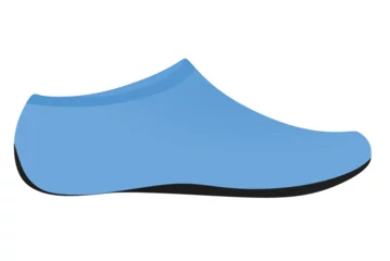Fototapeten Blue swim sock. vector illustration © marijaobradovic