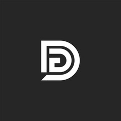 modern creative DG logo designs 