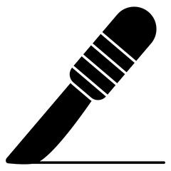 Perfect design icon of surgical knife