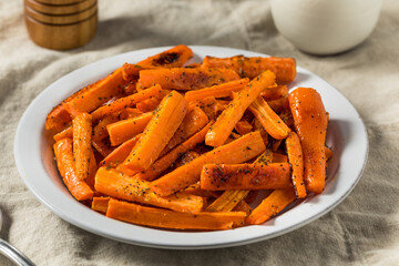Homemade Organic Roasted Carrots