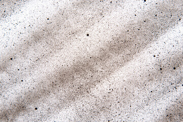 above view white surface with dark spots painting artist horizontal dust art color photo
