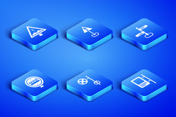 Set Road traffic sign, Uneven road ahead, Stop with camera, Railroad crossing, Exclamation mark triangle and icon. Vector