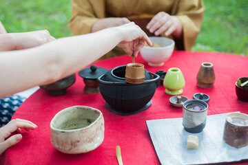 Matcha and tea ceremony