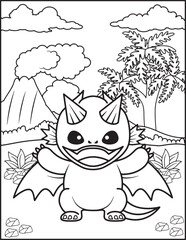 Dragon Coloring Pages For Kids