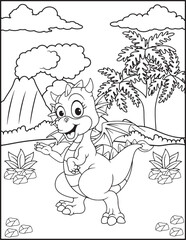 Dragon Coloring Pages For Kids