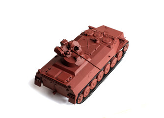 Scale model of old vehicle