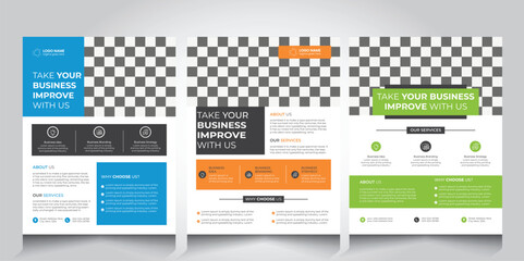 corporate business flyer design