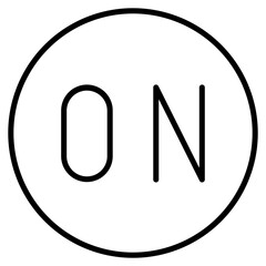 on off button icon