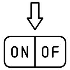 on off button icon