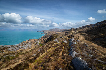 Fototapeta premium Sheep's Head Peninsula in the southwest of Ireland.