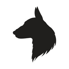 Dog Silhouette Vector Art, Icons design